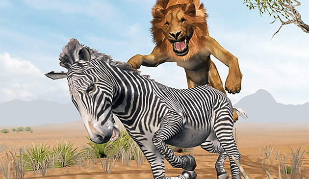 Simulador del Rey León: Caza de animales salvajes