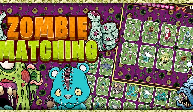 Jeux de cartes zombies : Carte correspondante