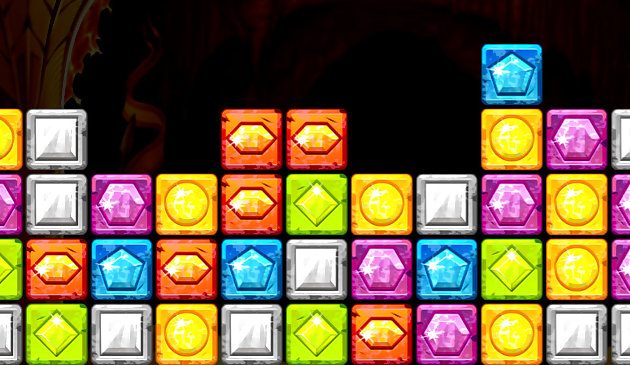 宝石ブロックの崩壊