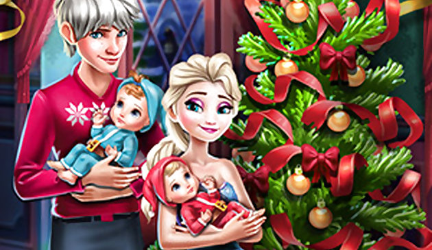 Navidad de la familia Elsa