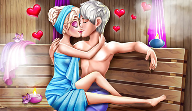 Flirter avec le sauna Ice Queen