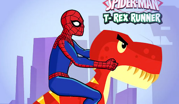 Spiderman T-Rex Läufer
