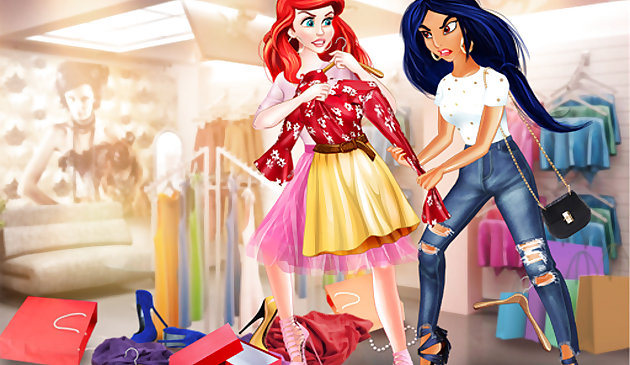 Prinzessinnen Shopping Rivalen