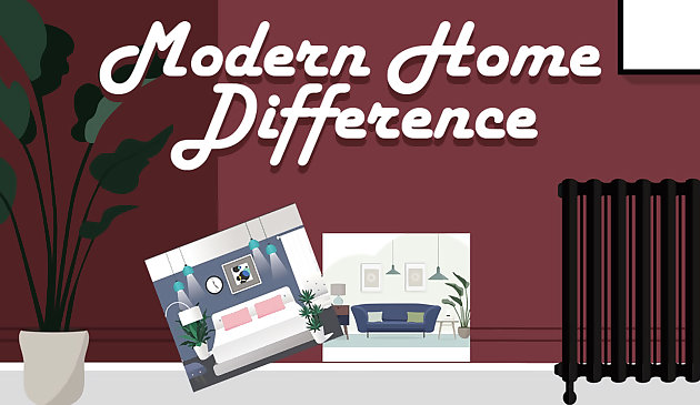 Différence de maison moderne