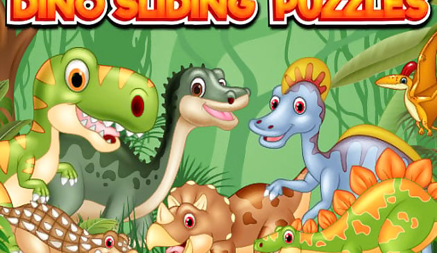 Dino Sliding Puzzles