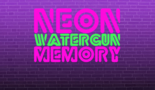 Неоновая водяная пушка памяти