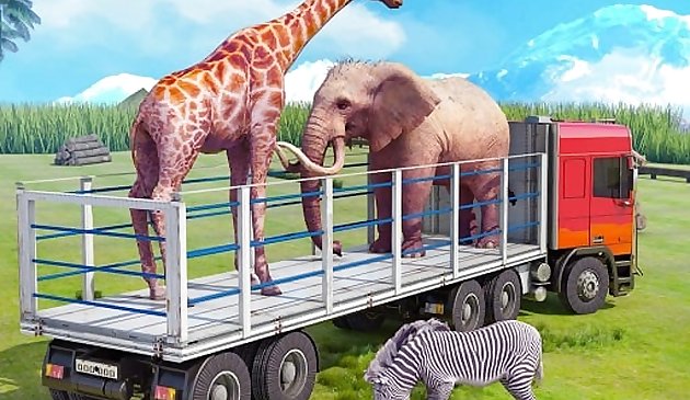 Transporte de animales para conducir camiones
