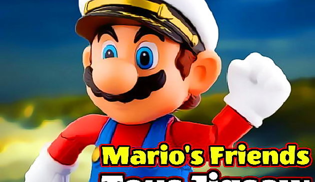 Мозаика «Игрушки друзей Марио»