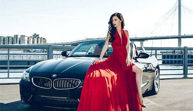 Cars and Girls Puzzle