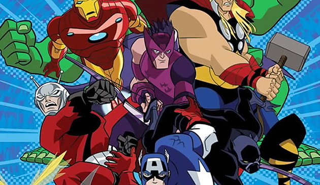 어벤져스 컬러링