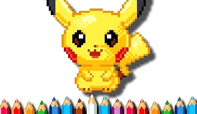 Libro para colorear de Pokémon BTS