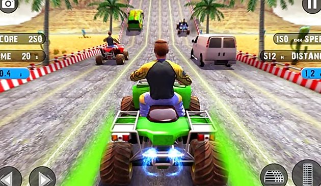 ATV Quad Bike Traffic Racer