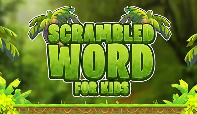 어린이를 위한 스크램블 단어