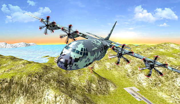 Air War Plane Flight Simulator Défi 3D