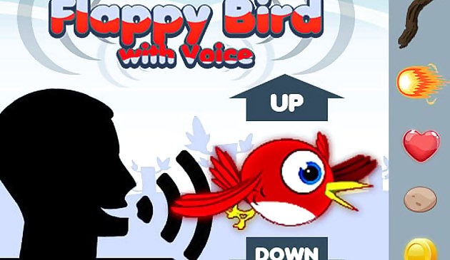 Flappy Bird Spiel mit Stimme