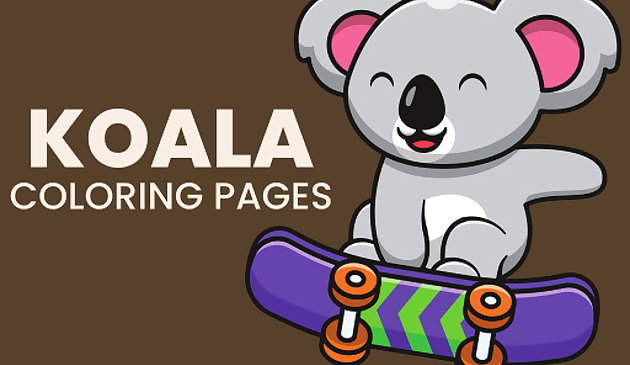 Dibujos de Koala para colorear