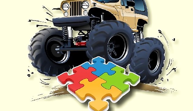 Monster Truck Jigsaw Herausforderung