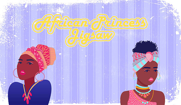 アフリカの王女ジグソーパズル