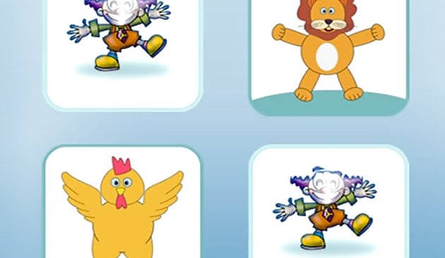 Happy Animals Juego de memoria
