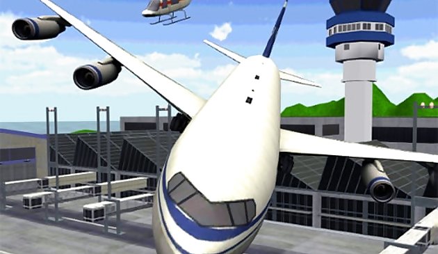 비행기 주차 매니아 3D