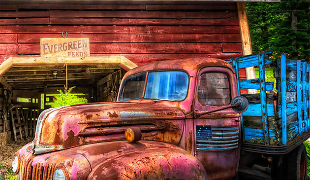 Rusty Cars Slide