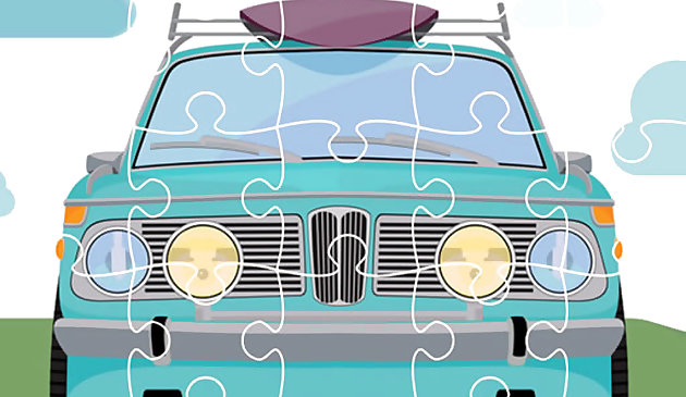 Retro Cars Jigsaw