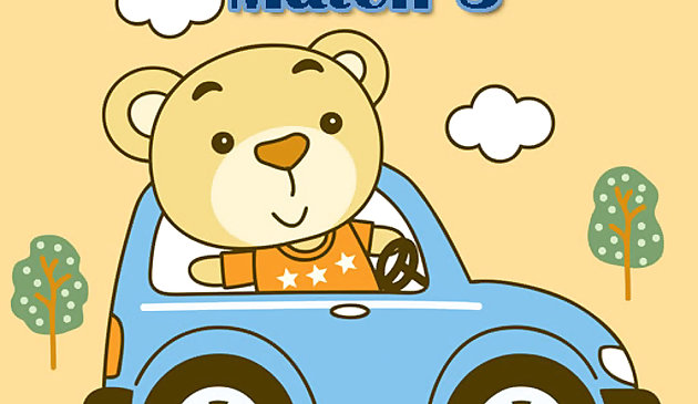Little Cute Vehicles Match 3
