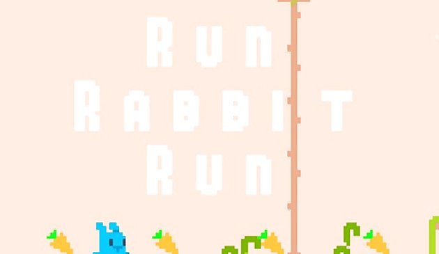 Lauf Kaninchen rennen