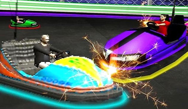 Light Bumping Cars Extreme Stunts: Bumper Car Game