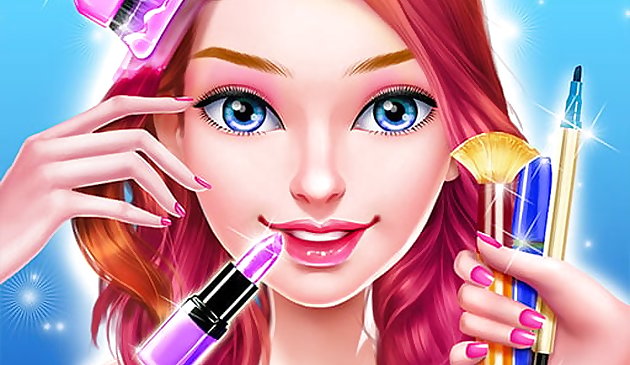 High School Date Make-up Artist - Salon Girl Games