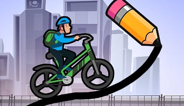 Нарисуйте велосипедный мост