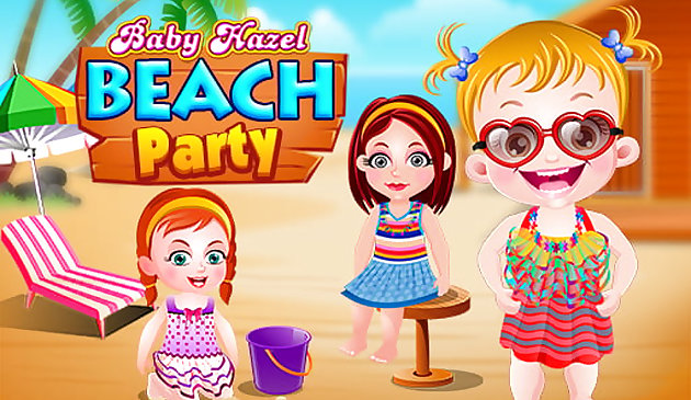 Fiesta en la playa de Baby Hazel