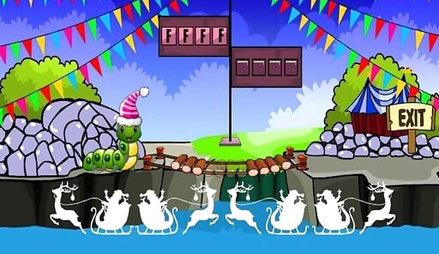 크리스마스 애벌레 탈출