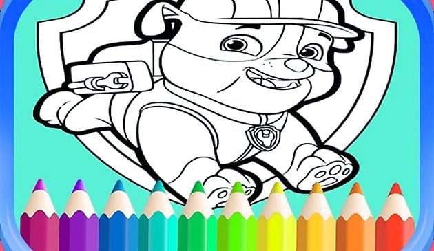 PAW Patrol Livre de coloriage pour chiot patrouille pour enfants