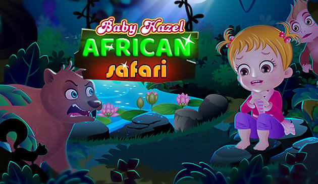 Bébé noisetier safari africain