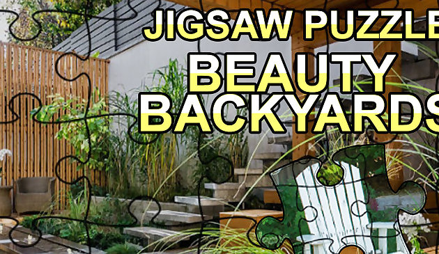 Jigsaw Puzzle Beauty Backyards
