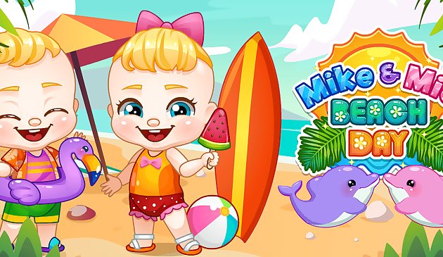 Mike And Mia Beach Day