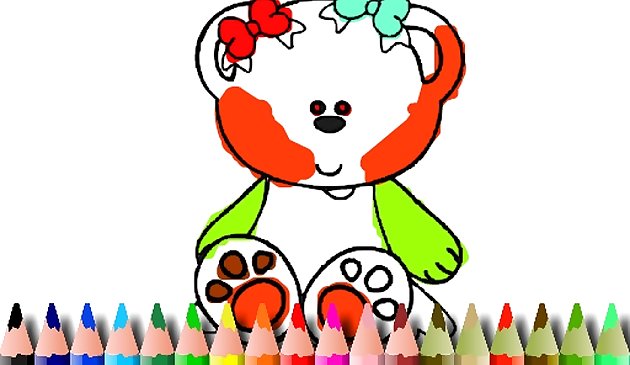 BTS Sweet Bear Coloring