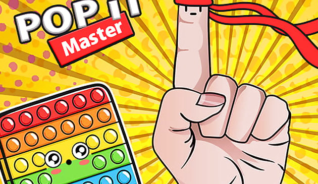 Pop it Master - jeux antistress jouets calmes