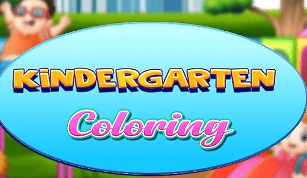 Colorear Kindergarten