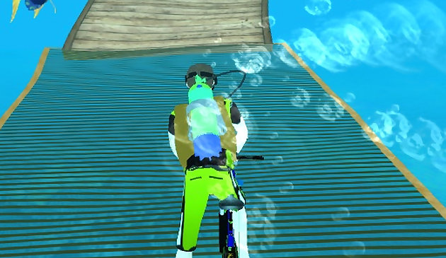 Unterwasser-Radfahren