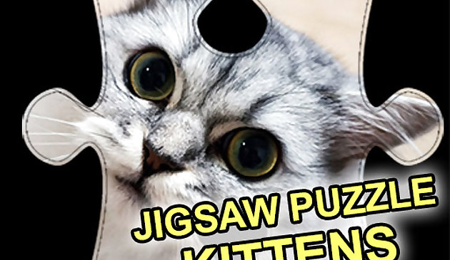 ジグソーパズル子猫