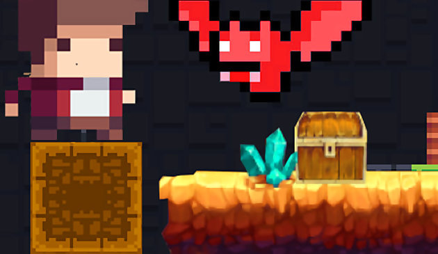 Homme minuscule et chauve-souris rouge