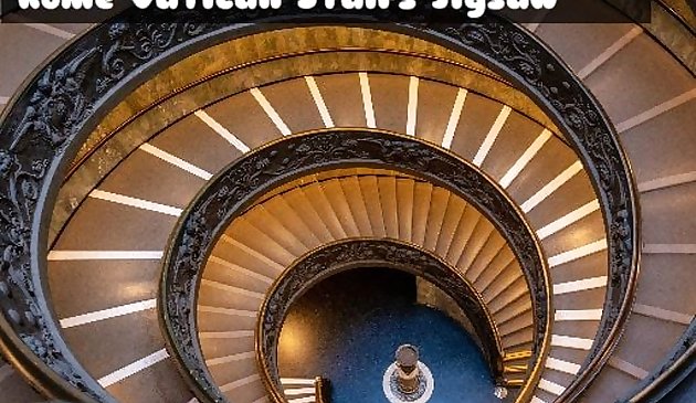 Рим Ватиканская лестница Головоломка