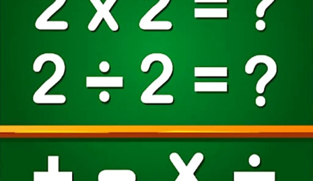 Juego de matemáticas Aprender Multiplicar Sumar
