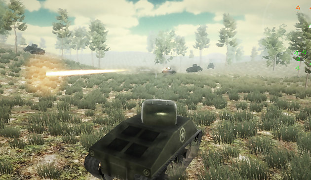 Simulador de guerra de tanques