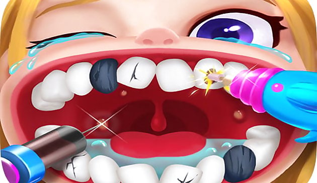 Lustige Zahnarztpraxis