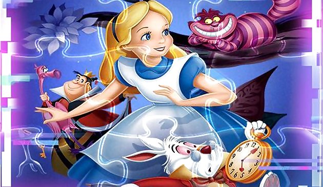 Alice im Wunderland Puzzle