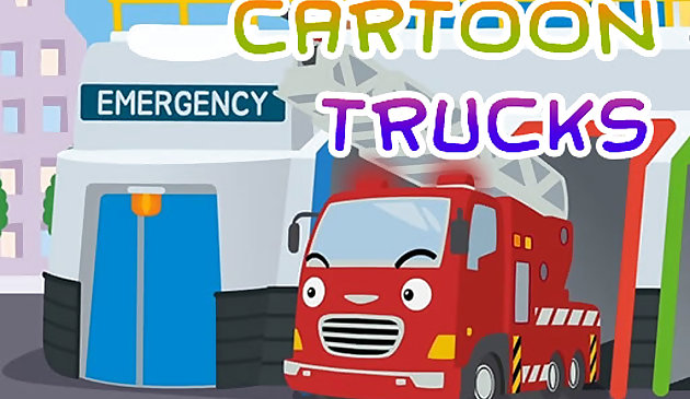 Cartoon Trucks Puzzle