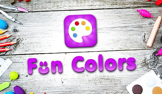 Fun Colors - книжка-раскраска для детей
